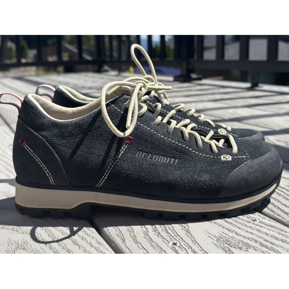 Dolomite 54 Low Shoes Navy Blue Women's Size 6.5/ Men's 5.5 Sneakers Vibram Sole